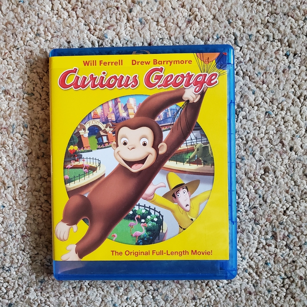 Curious George The Original Full-Length Movie Blu-Ray DVD